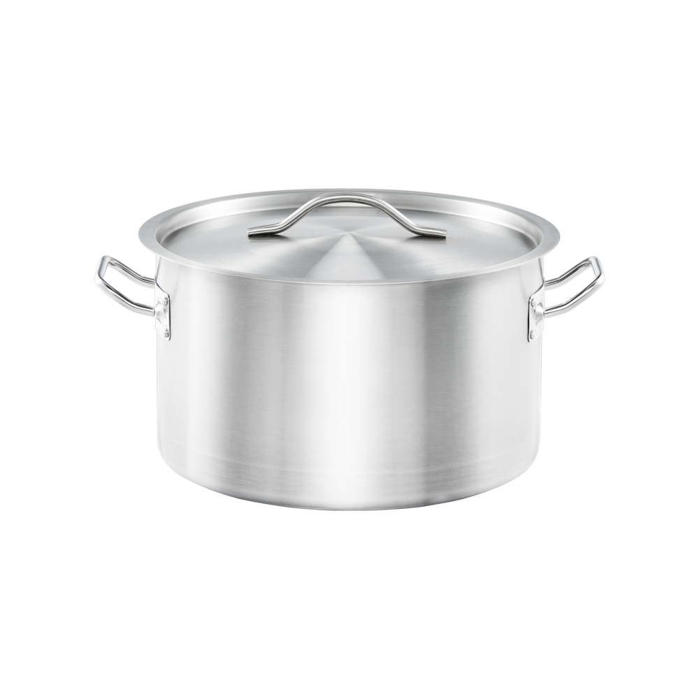 Garnek średni z pokrywką, stalowy, Gredil, Ø 240 mm, V 6.1 l Numer – numer katalogowy Stalgast: 012246