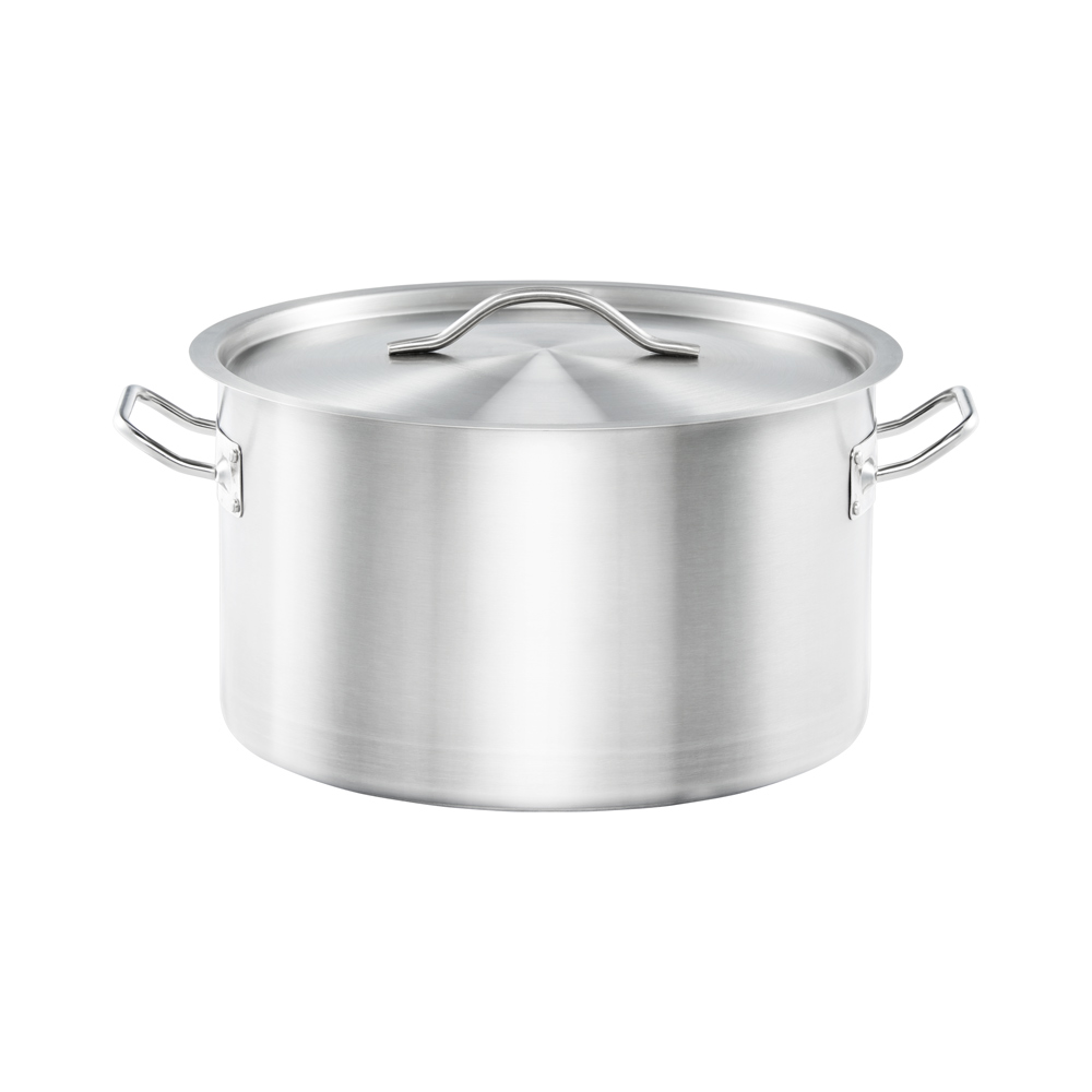 Garnek średni z pokrywką, stalowy, Gredil, Ø 280 mm, V 9.8 l Numer – numer katalogowy Stalgast: 012286