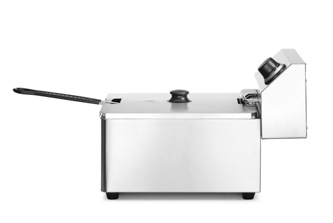 Frytownica 4l, HENDI, Kitchen Line, 4L, 230V/3000W, 218x380x(H)310mm Wariant podstawowy – numer katalogowy: 205808
