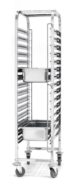 Wózek do transportu pojemników - 15x GN 1/1 - 15 x GN 1/1 – numer katalogowy: 810613