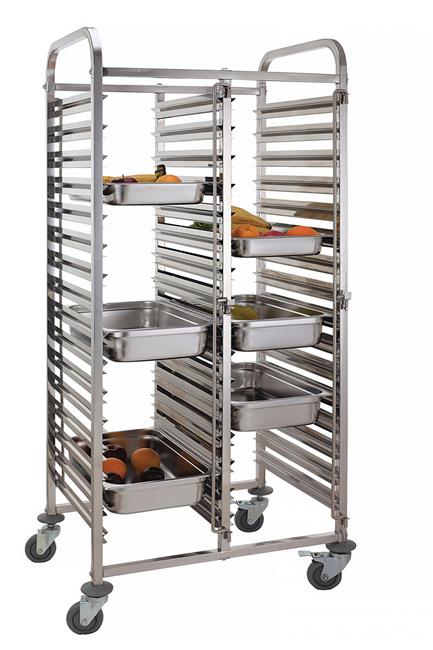 Wózek do transportu pojemników - podwójny 30x GN 1/1 Wariant podstawowy – numer katalogowy: 810576