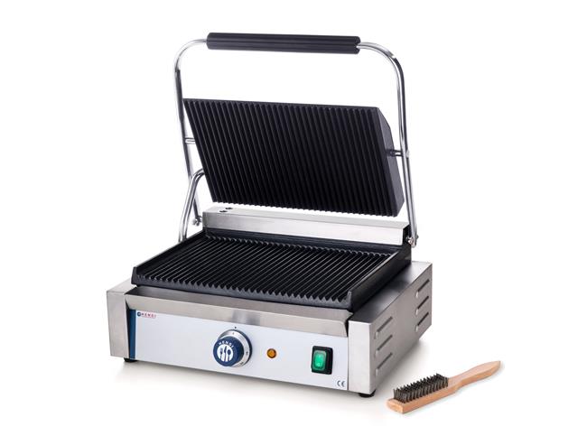 Grill kontaktowy PANINI - ryflowany Wariant podstawowy – numer katalogowy: 263655