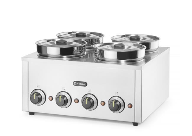 Bemar Thermosystem 4, HENDI, 16L, 220-240V/800W, 506x509x(H)298mm Wariant podstawowy – numer katalogowy: 201466