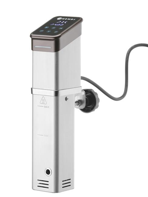 Cyrkulator zanurzeniowy do sous vide 50, HENDI, 50L, 220-240V/1500W, 71x145x(H)340mm Wariant podstawowy – numer katalogowy: 221136