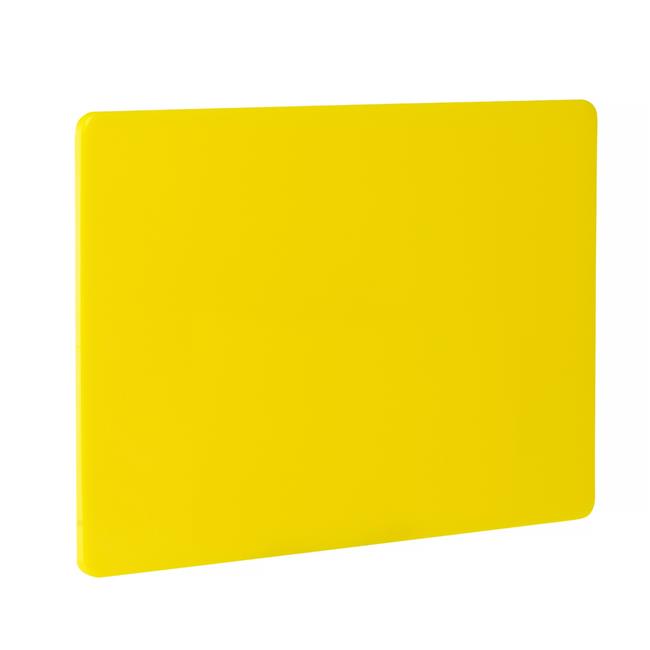 Deska do krojenia HACCP 450x300, HENDI, żółty, 450x300mm, Prostokątny Wariant podstawowy – numer katalogowy: 827055
