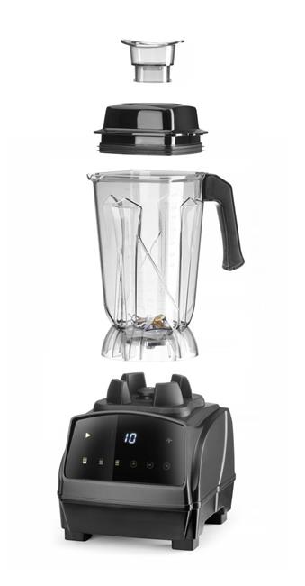 Blender barmański elektroniczny BPA free , HENDI, 2,5L, czarny, 230V/1680W, 220x240x(H)535mm Wariant podstawowy – numer katalogowy: 238103