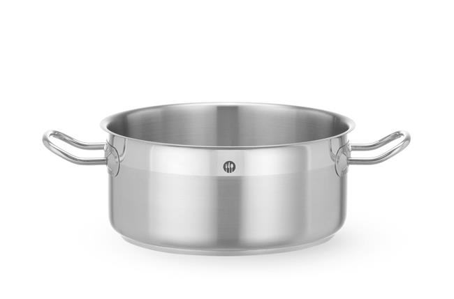 Garnek niski bez pokrywki, HENDI, Profi Line, 4,7L, ?240x(H)112mm, Okrągły Wariant podstawowy – numer katalogowy: 830161