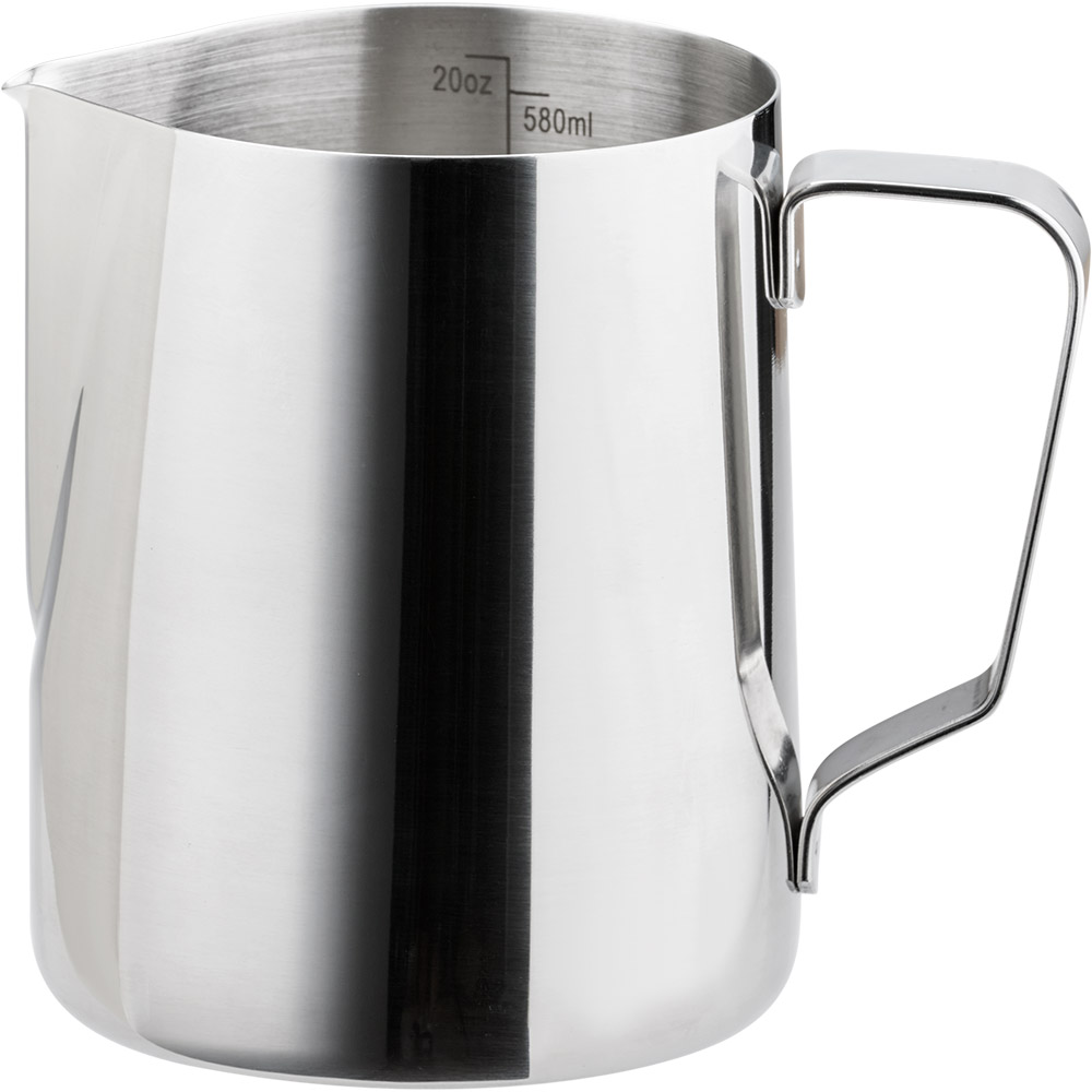 Dzbanek stalowy do spieniania mleka z miarką, V 0.58 l Numer – numer katalogowy Stalgast: 327067