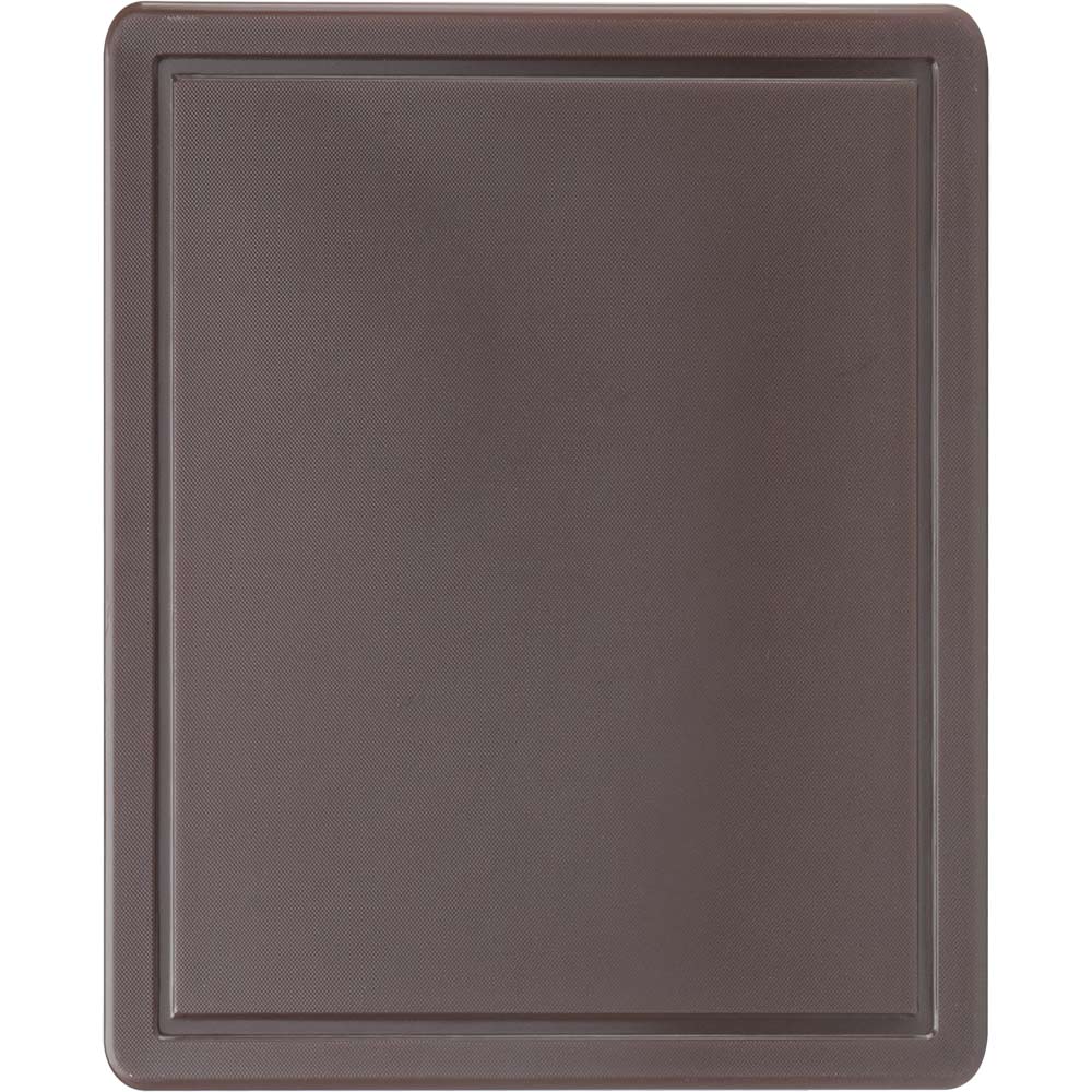 Deska do krojenia, brązowa, HACCP, GN 1/2 Numer – numer katalogowy Stalgast: 341326