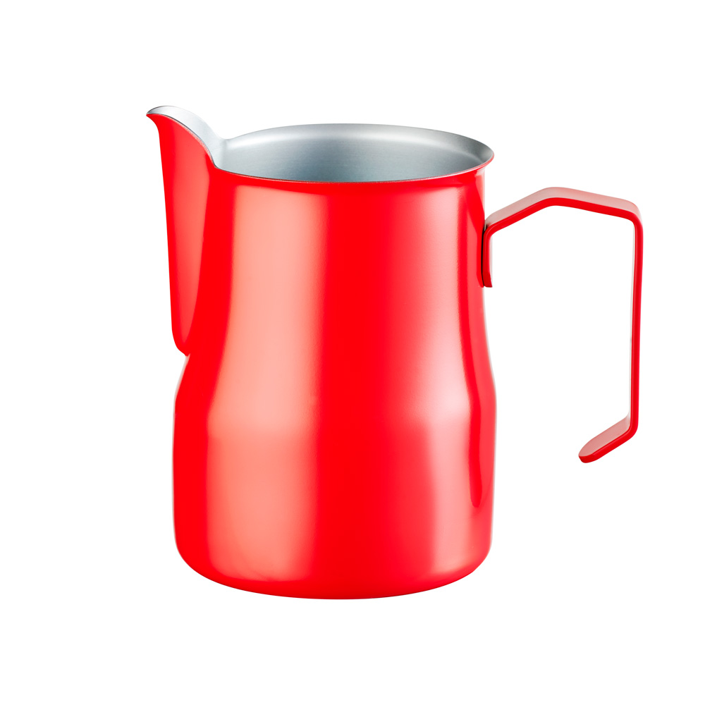 Dzbanek do spieniania mleka, czerwony, V 0,35 l Numer – numer katalogowy Stalgast: 376036