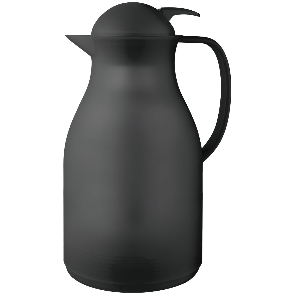 Termos stołowy z przyciskiem, czarny, V 1,5 l Numer – numer katalogowy Stalgast: 382153