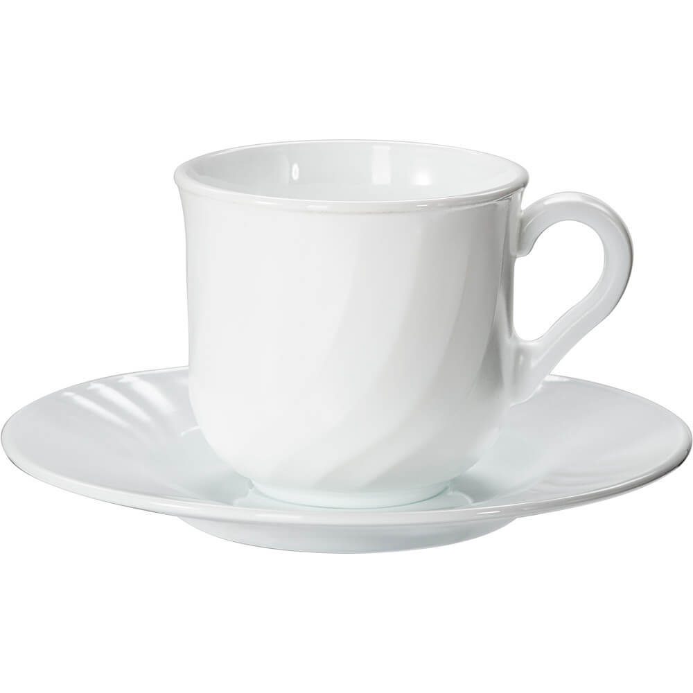 Filiżanka ze spodkiem, Ebro, kpl - 6szt, V 0.235 l Numer – numer katalogowy Stalgast: 388655