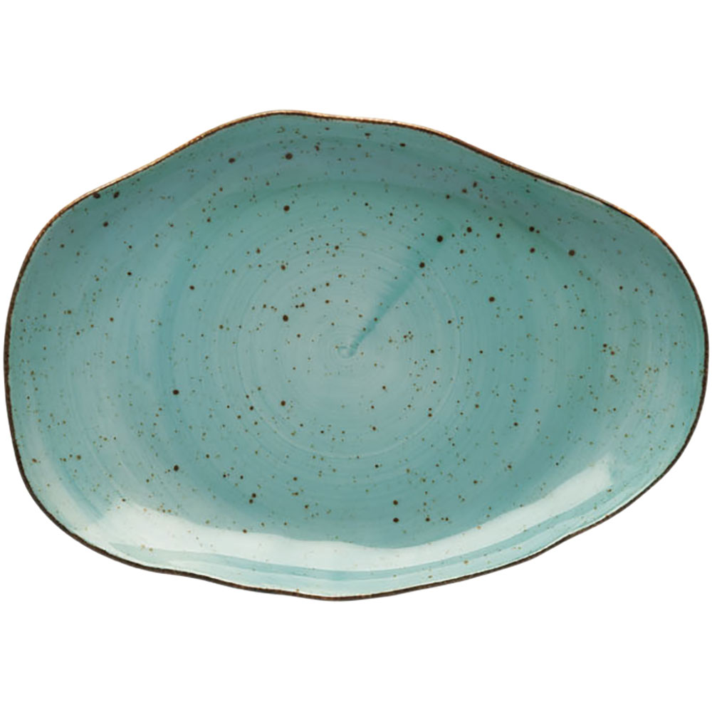 Talerz płytki, kolor morski, Stone Age, Ø 210 mm Numer – numer katalogowy Stalgast: 390050