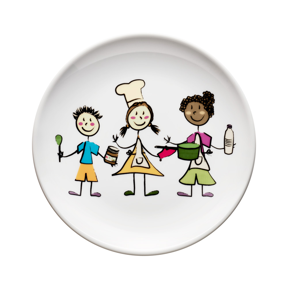 Talerz płytki, Przedszkolny III, Ø 180 mm Numer – numer katalogowy Stalgast: 395922