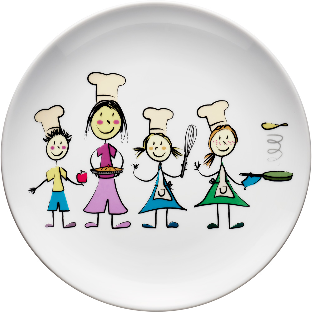 Talerz płytki, Przedszkolny III, Ø 230 mm Numer – numer katalogowy Stalgast: 395923
