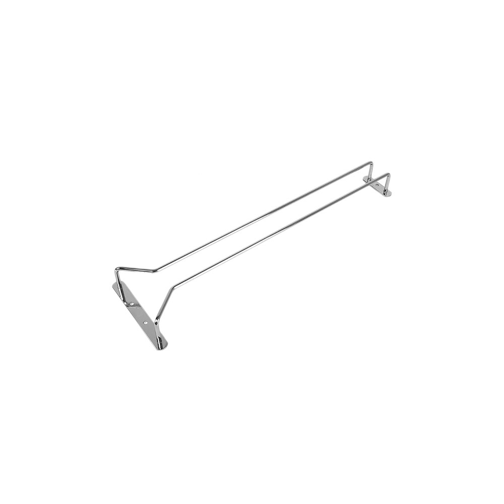 Wieszak na kieliszki, 1-rzędowy, chromowany, L 400 mm Numer – numer katalogowy Stalgast: 478010