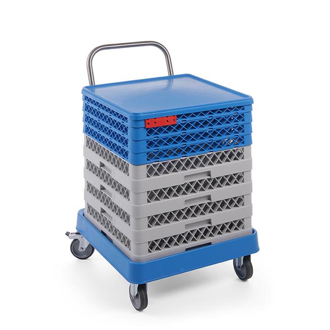 Wózek z uchwytem, na kosze 500x500 mm do zmywarek Wariant podstawowy – numer katalogowy: 877197