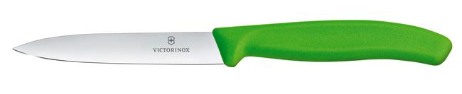 Victorinox Swiss Classic Nóż do jarzyn, gładki, 10 cm, zielony Wariant podstawowy – numer katalogowy: 6.7706.L114