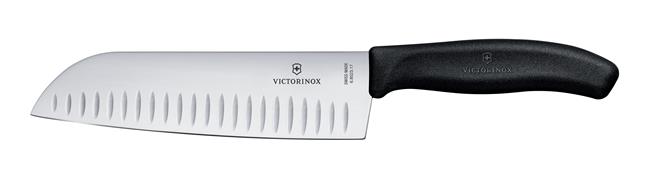 Victorinox Swiss Classic Santoku z karbowaną krawędzią 17 cm Wariant podstawowy – numer katalogowy: 6.8523.17B
