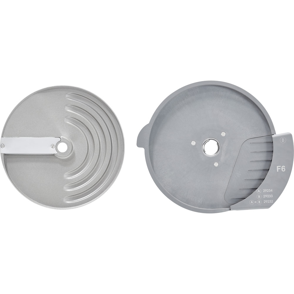 Tarcza tnąca, frytki 6x6 mm, zestaw, Ø 190 mm Numer – numer katalogowy Stalgast: 714167