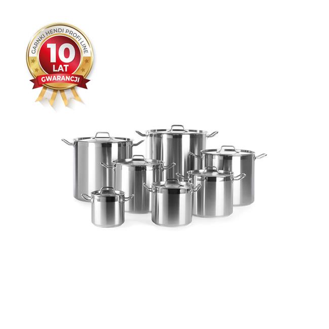 Garnek Profi Line wysoki z pokrywką, dno "Sandwich" 3 l; śr. 160 x 150 h – numer katalogowy: 832004