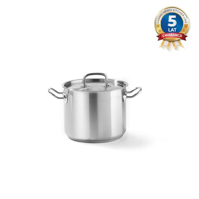 Garnek wysoki Kitchen Line z pokrywką 5 l; śr. 200 x 160 h – numer katalogowy: 837207