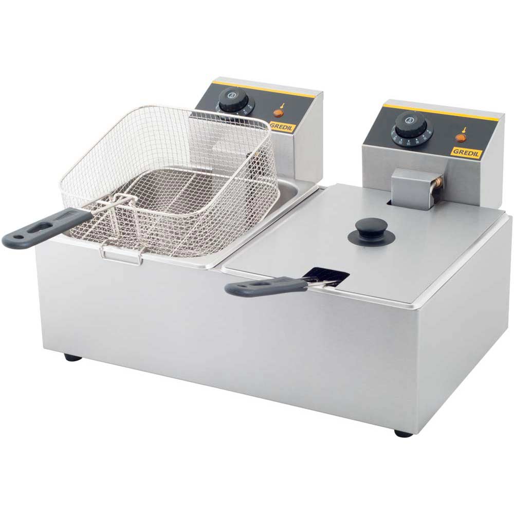 Frytownica, Gredil, V2x5 l, P 2x3.2 kW Numer – numer katalogowy Stalgast: 746100