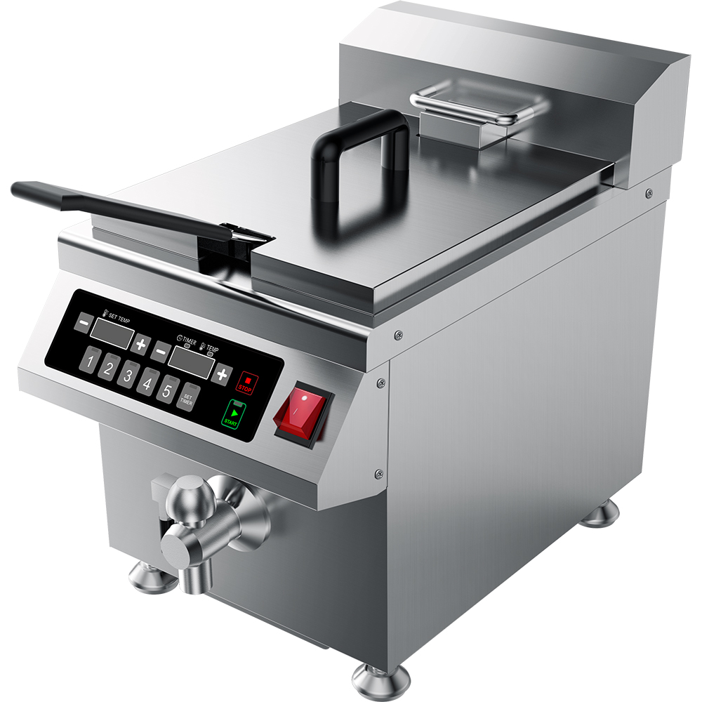 Frytownica indukcyjna, 1-komorowa, V 8 l, P 3.5 kW Numer – numer katalogowy Stalgast: 746781