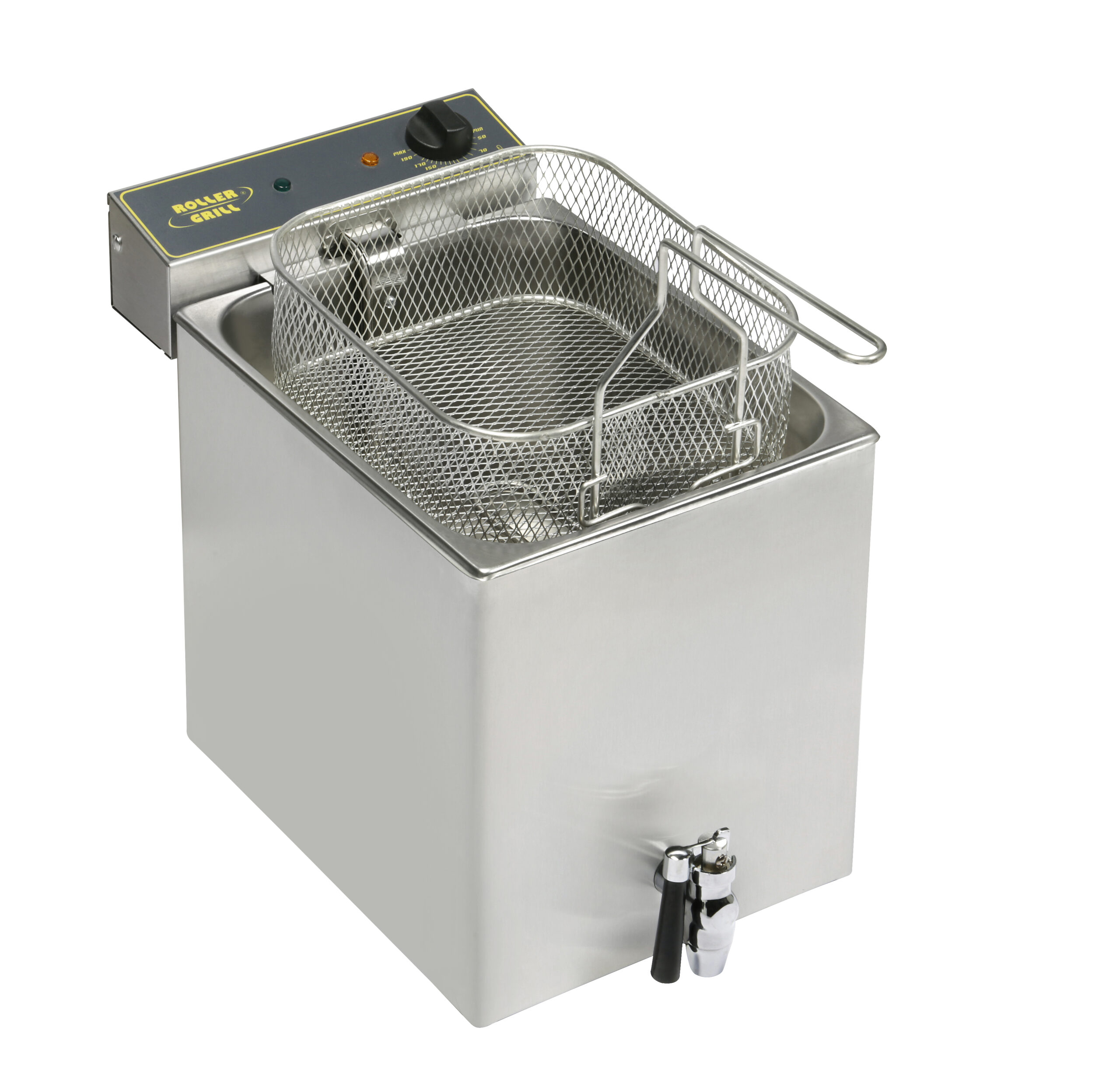 Frytownica nastawna, 1-komorowa z kranem, V 12 l, P 6.4 kW Numer – numer katalogowy Stalgast: 777333