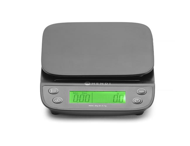 Waga kuchenna 3 kg, HENDI, 165x180x(H)31mm Wariant podstawowy – numer katalogowy: 580011