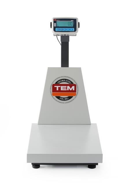 Waga platformowa LCD z wysięgnikiem i z legalizacją, seria EKO+, 300 kg Wariant podstawowy – numer katalogowy: BEK+C050X060300