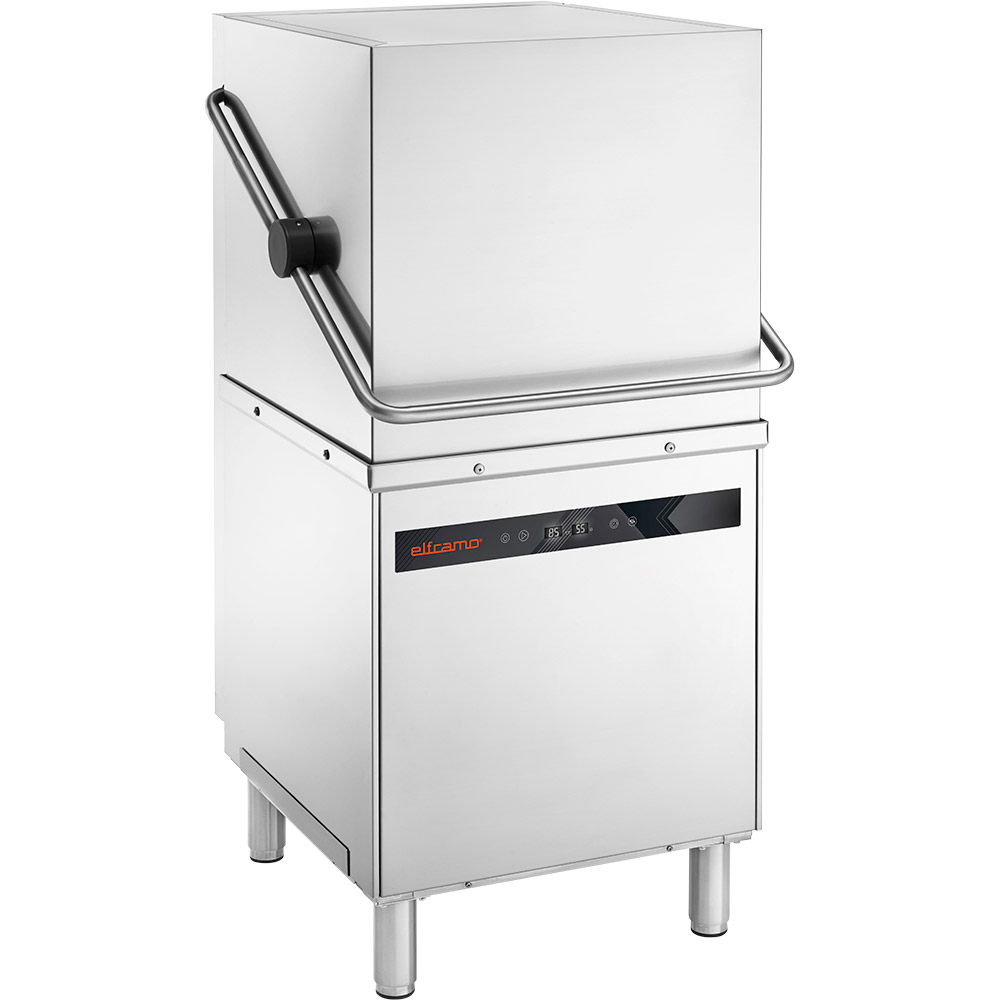 Zmywarka kapturowa HERA z dozownikami detergentów i pompą wspomagającą płukanie, P 6,0 kW Numer – numer katalogowy Stalgast: 803456