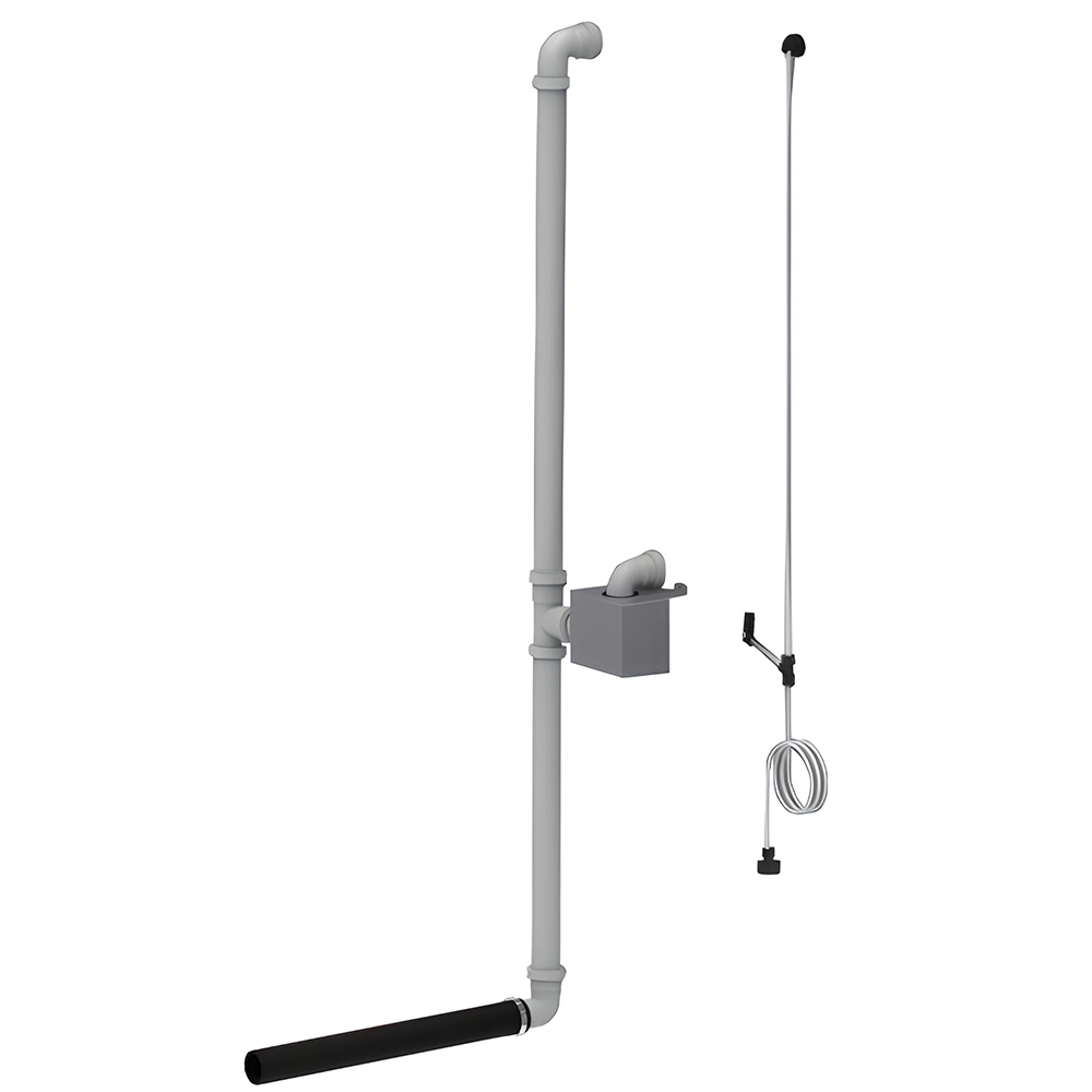 Zestaw instalacyjny do podłączenia pieca konwekcyjno - parowego, pieca i okapu Numer – numer katalogowy Stalgast: 9100832