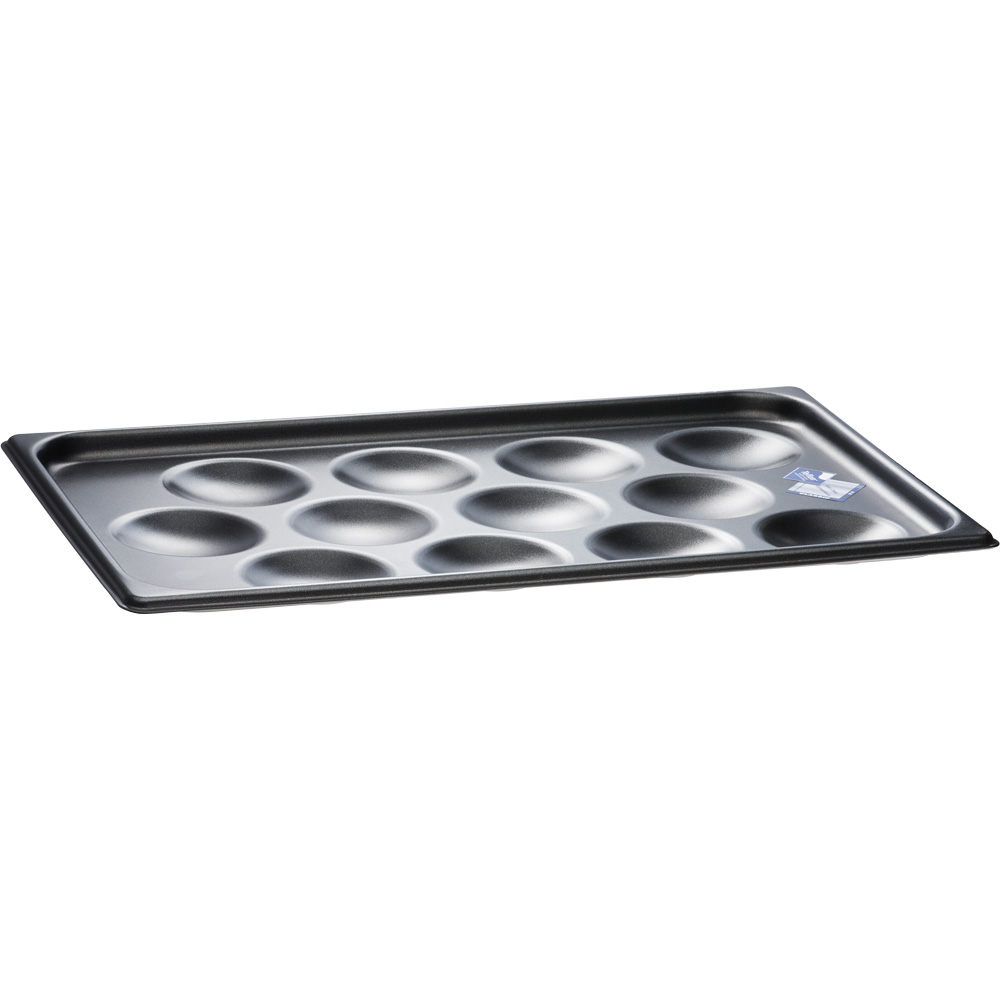 Blacha nieprzywierająca na omlety i placki, 12 sztuk, GN 1/1 Numer – numer katalogowy Stalgast: 917012