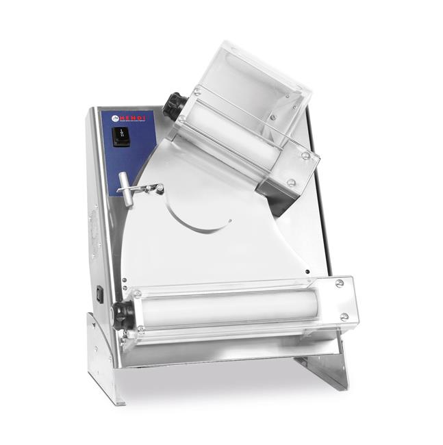 Wałkownica elektryczna do pizzy Prismafood 300 z 2 parami wałków, Prismafood, 230V/250W, 475x375x(H)660mm Wariant podstawowy – numer katalogowy: 1D010014