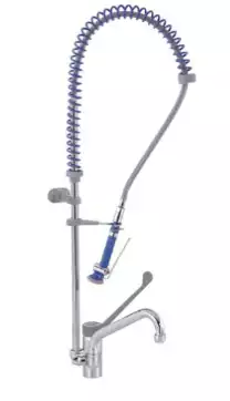 Bateria prysznicowa zlewozmywakowa jednootworowa łokciowa ze spryskiwaczem 2 rodzaje wody EDM-2C B N Edenox – numer katalogowy: 19102929