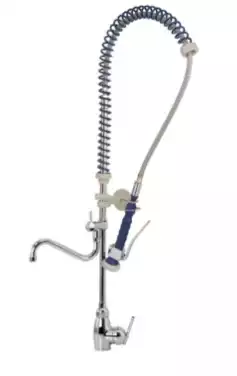 Bateria prysznicowa zlewozmywakowa jednootworowa łokciowa ze spryskiwaczem i wylewką 2 rodzaje wody EDM-2C N Edenox – numer katalogowy: 19102952