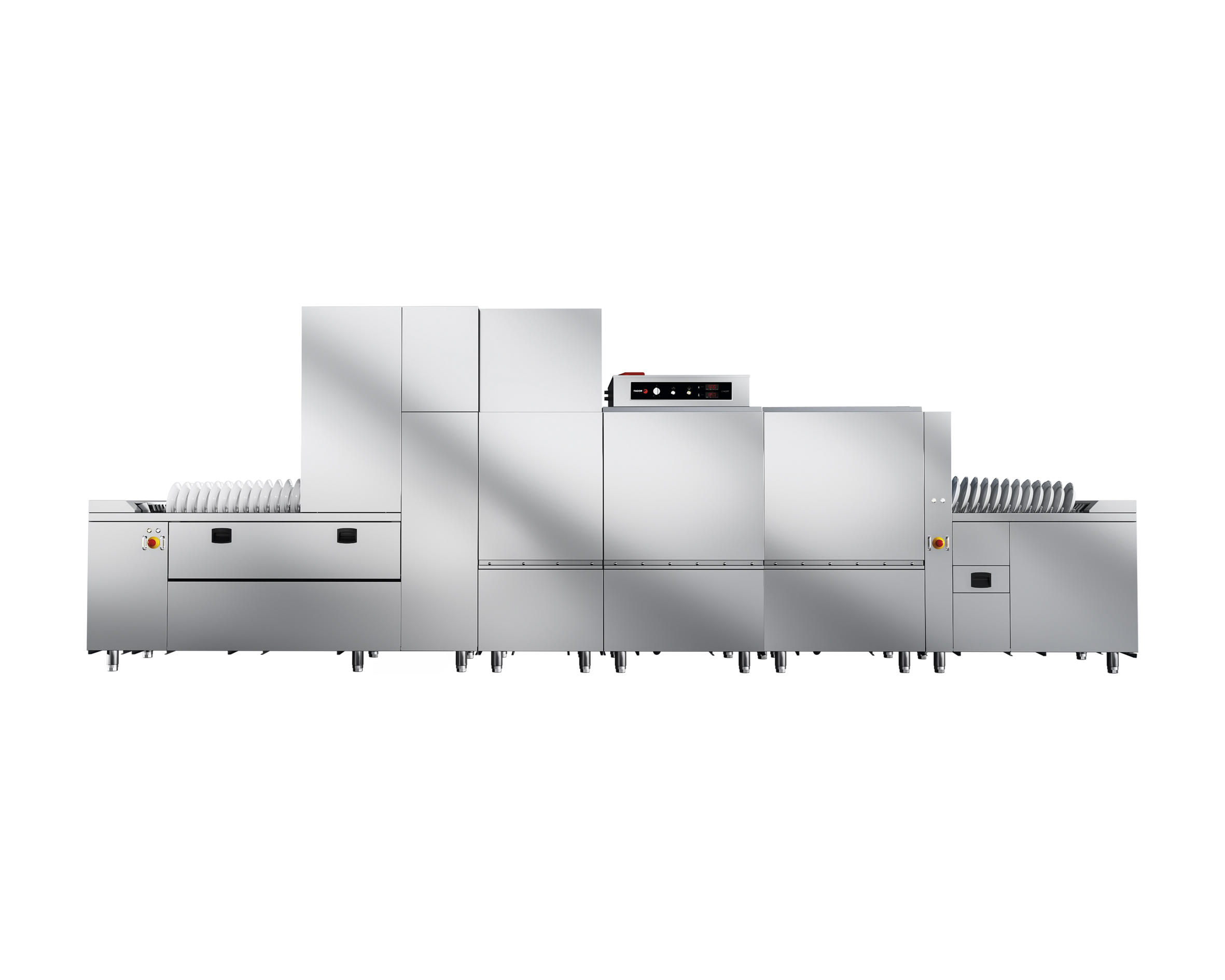 Zmywarka tunelowa taśmowa elektryczna – numer katalogowy: Fagor professional 19068360 FCO-PW4-RD R