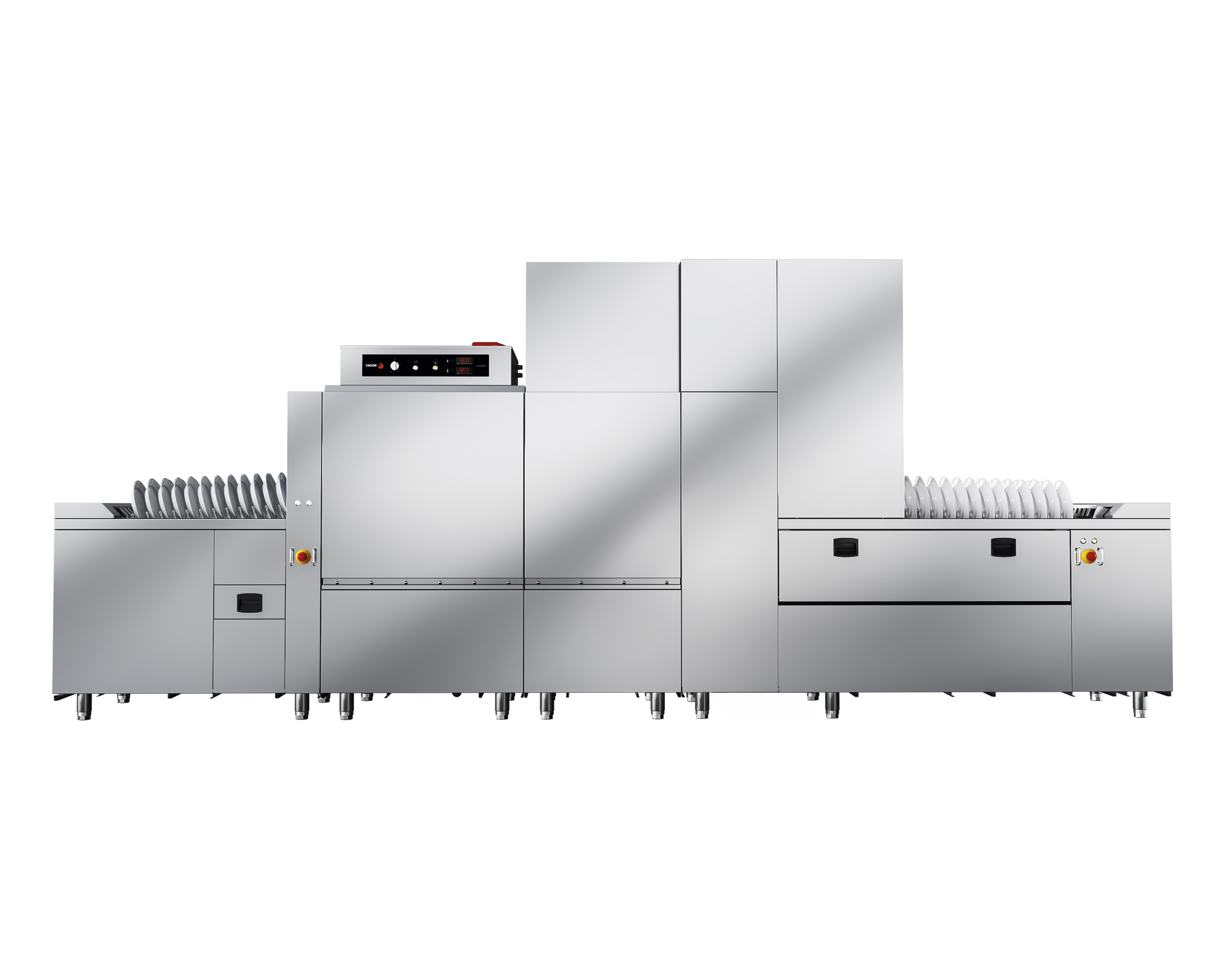 Zmywarka tunelowa taśmowa elektryczna – numer katalogowy: Fagor professional 19075203 FCO-W4-RD L