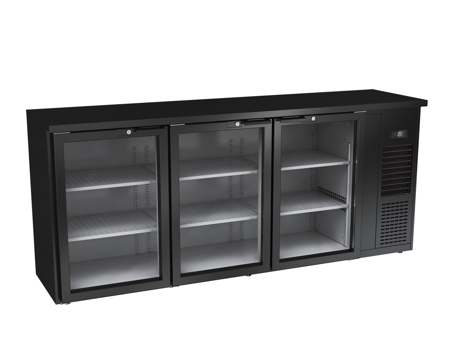 Barowa witryna chłodnicza – numer katalogowy: Fagor professional 19106035 RBBC-3 GD