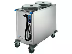 Wózek podgrzewany do talerzy 2 kolumny CPC2-28 Edenox  – numer katalogowy: 19005889