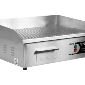 ELEKTRYCZNA PŁYTA GRILLOWA  RYFLOWANA 55CM – numer katalogowy: Gastro YG-04587