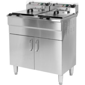FRYTOWNICA ELEKTRYCZNA PODWÓJNA WOLNOSTOJĄCA Z SZAFKĄ 2X11,5L – numer katalogowy: Gastro YG-04638