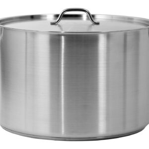 GARNEK ŚREDNI Z POKRYWKĄ ZE STALI NIERDZEWNEJ 50X32CM 62,8L – numer katalogowy: Gastro YG-00029