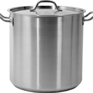 GARNEK WYSOKI Z POKRYWKĄ ZE STALI NIERDZEWNEJ 36X36M 36,6L – numer katalogowy: Gastro YG-00007