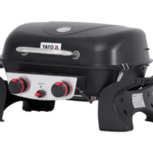 GRILL GAZOWY PRZENOŚNY YAKE, 2 PALNIKI, 5KW YAKE – numer katalogowy: Gastro YG-20005