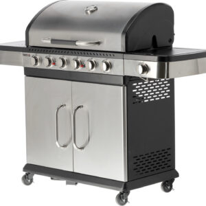 GRILL GAZOWY ZUSHI 6+1 STAL NIERDZEWNA 20,2KW – numer katalogowy: Gastro YG-20004