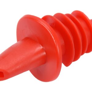 KOREK Z RURKĄ PLASTIKOWY CZERWONY – numer katalogowy: Gastro YG-07128
