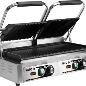 PODWÓJNY GRILL KONTAKTOWY RYFLOWANY 58CM, 3,6KW – numer katalogowy: Gastro YG-04560