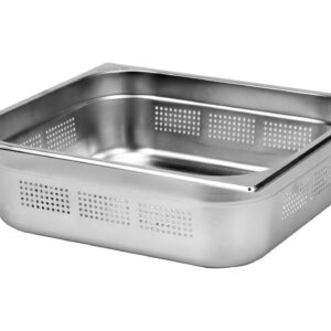 POJEMNIK PERFOROWANY GN  ZE STALI NIERDZEWNEJ 2/3 100 – numer katalogowy: Gastro YG-00361